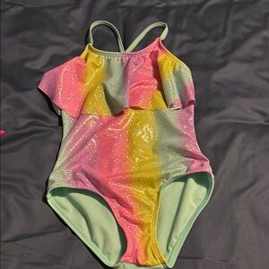 🌈4/$25🌈 Colorful Ruffled Swimsuit